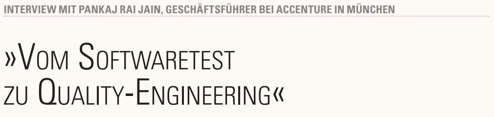 Vom Softwaretest zu Quality-Engineering