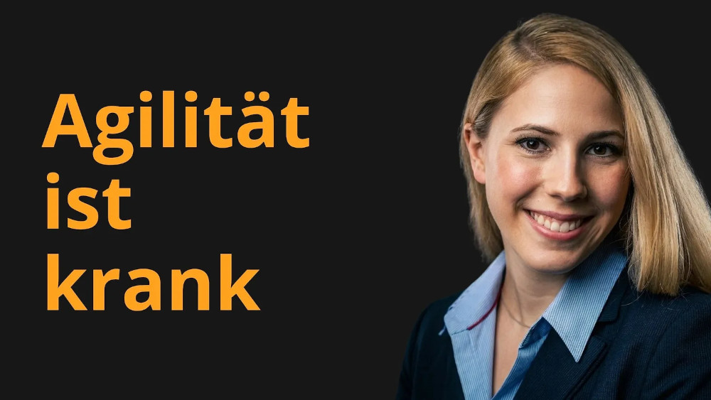 Video-Podcast: Patient Agilität: Liegt agiles Arbeiten im Sterben? - Miriam Sasse