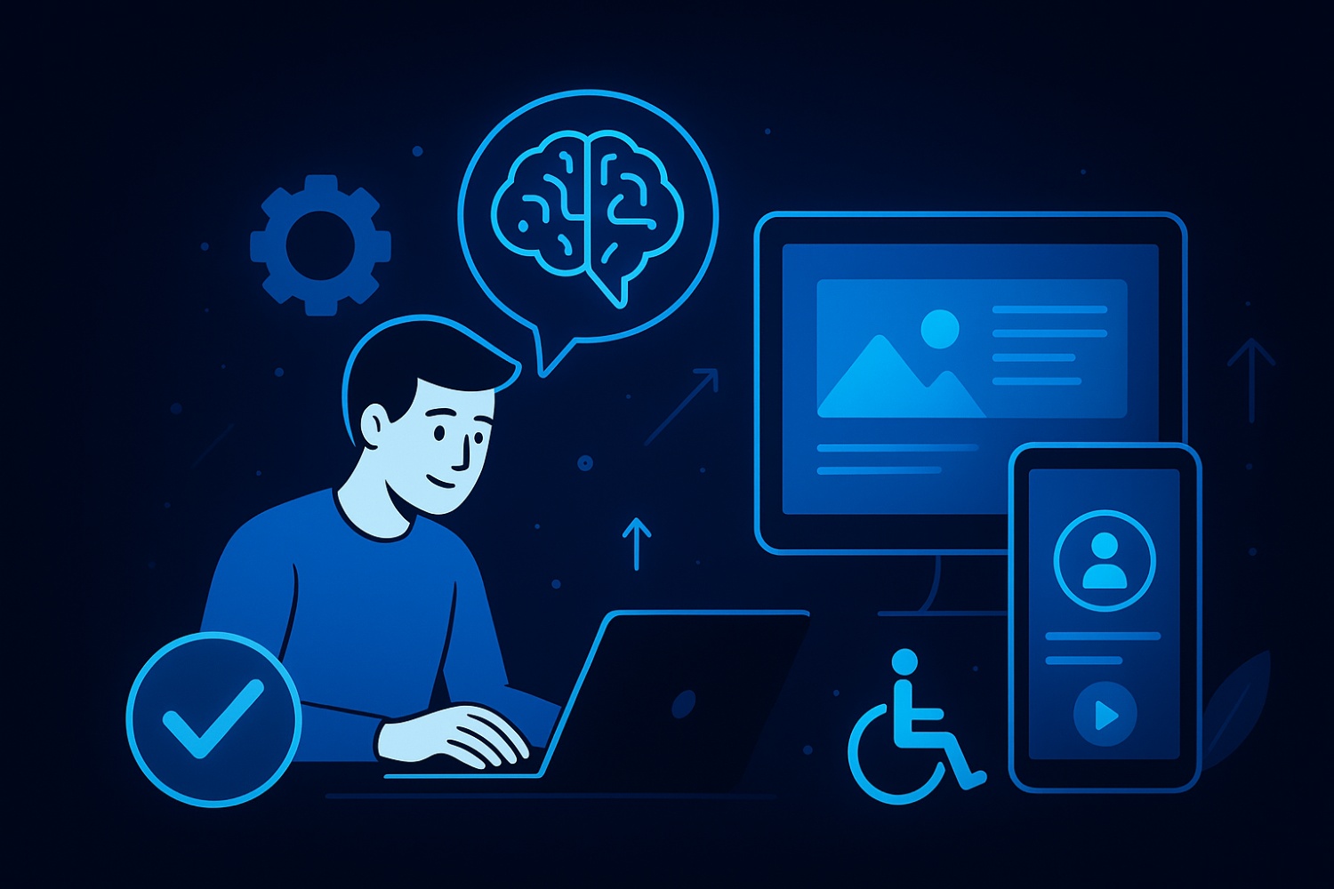 Bietet KI eine Lösung für aufwendige Tests zur Barrierefreiheit und inwieweit kann KI die Sicht des Endnutzers annehmen?