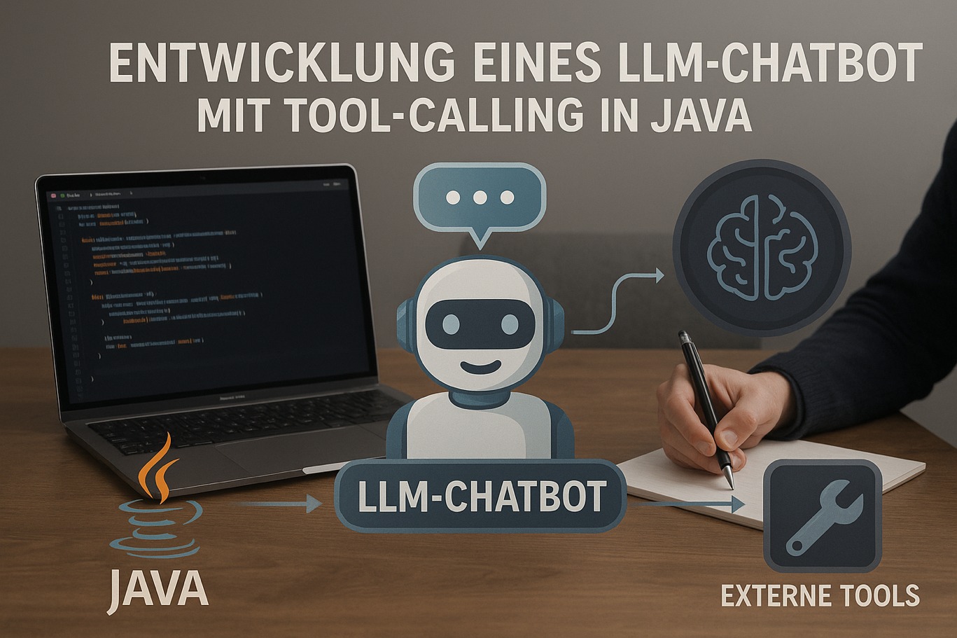 Entwicklung eines LLM-Chatbots mit Tool-Calling in Java – Teil 1: Erstellung eines einfachen Chatbots