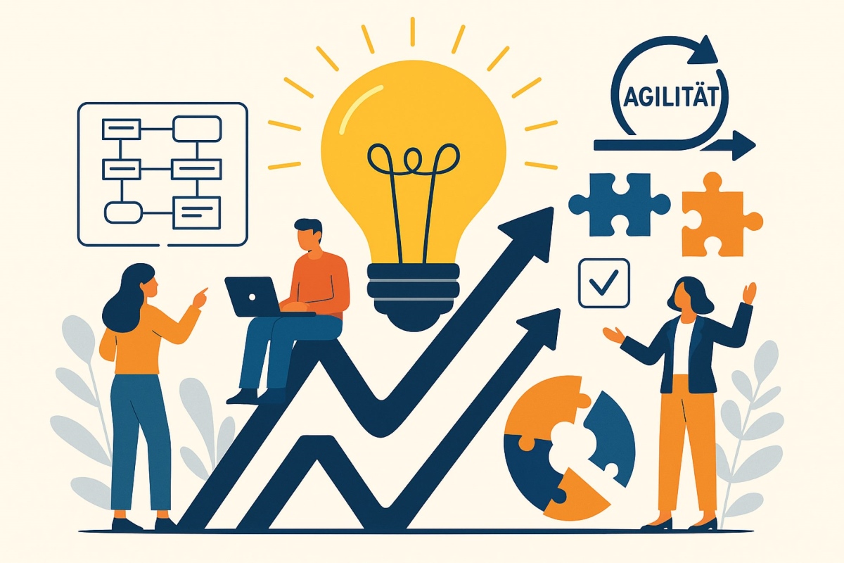 Jenseits von Scrum  - Drei Methoden für bessere Steuerung und Zusammenarbeit im agilen Alltag