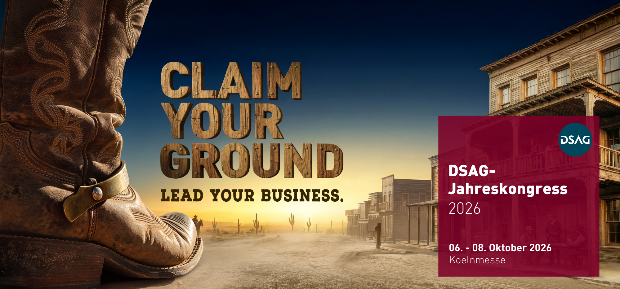 Claim your ground – Lead your business
