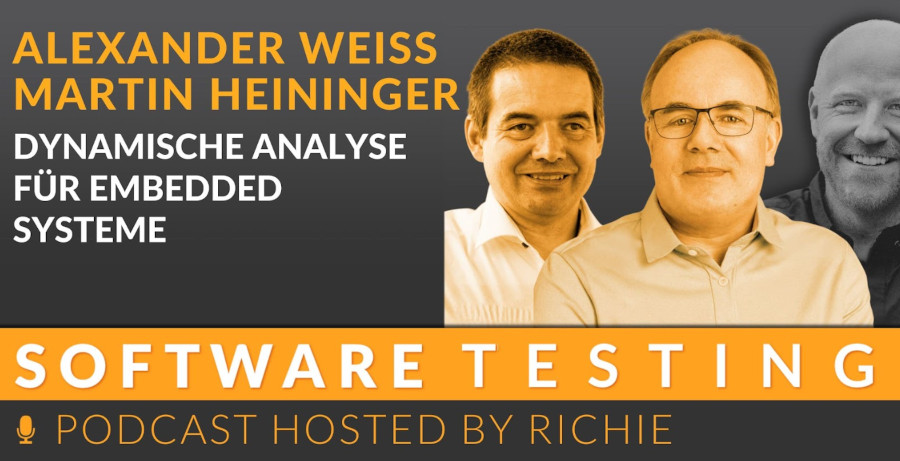 Video-Podcast: Dynamische Analyse für Embedded Systeme - Alexander Weiss, Martin Heininger