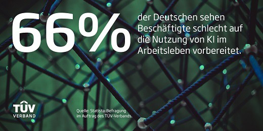 Studie des TÜV-Verbands offenbart Defizite bei betrieblicher Weiterbildung zu KI